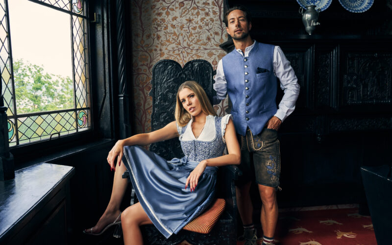 Krüger Dirndl Traditionelle Eleganz trifft modernen Trachtenstil