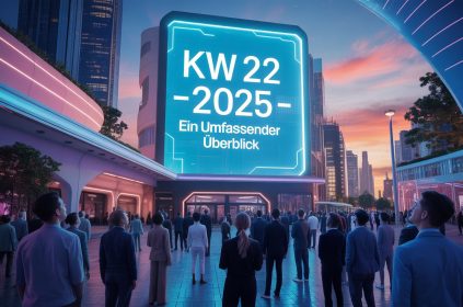 KW 22 2025 Arbeitswoche Feiertage und Schulferien in Deutschland